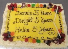 Load image into Gallery viewer, Custom Slab Cakes Celebration
