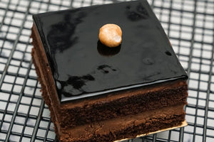 2.5" Square Chocolate Mousse