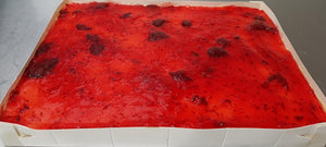 Cherry Cheesecake Slab 16"x 12" Serving 25-40