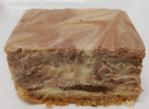 Chocolate Marble Cheesecake Slab 16"x 12" Serving 25-40