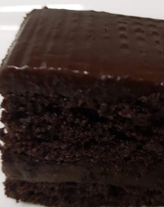 Chocolate Fudge Slab 16"x 12" Serving 25-40