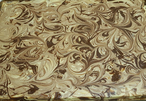 Chocolate Marble Cheesecake Slab 16"x 12" Serving 25-40