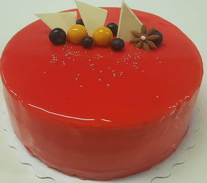 Signature Cakes (6 " and  8")  Red Glaze